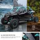 KIWI MASTER Full Coverage Fender Flares for 2025 2026 Polaris RZR PRO XP/PRO R/PRO S Accessories, Replace OEM 2890407, Front & Rear Widened Fenders, Extended Mud Flaps Guards, 4 Pcs Set