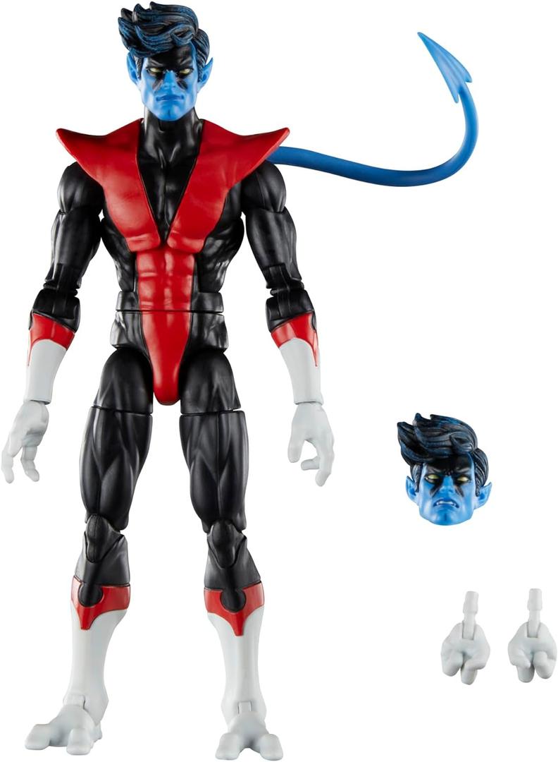Marvel Legends Series Nightcrawler, X-Men 97 Collectible 6-Inch Action Figure
