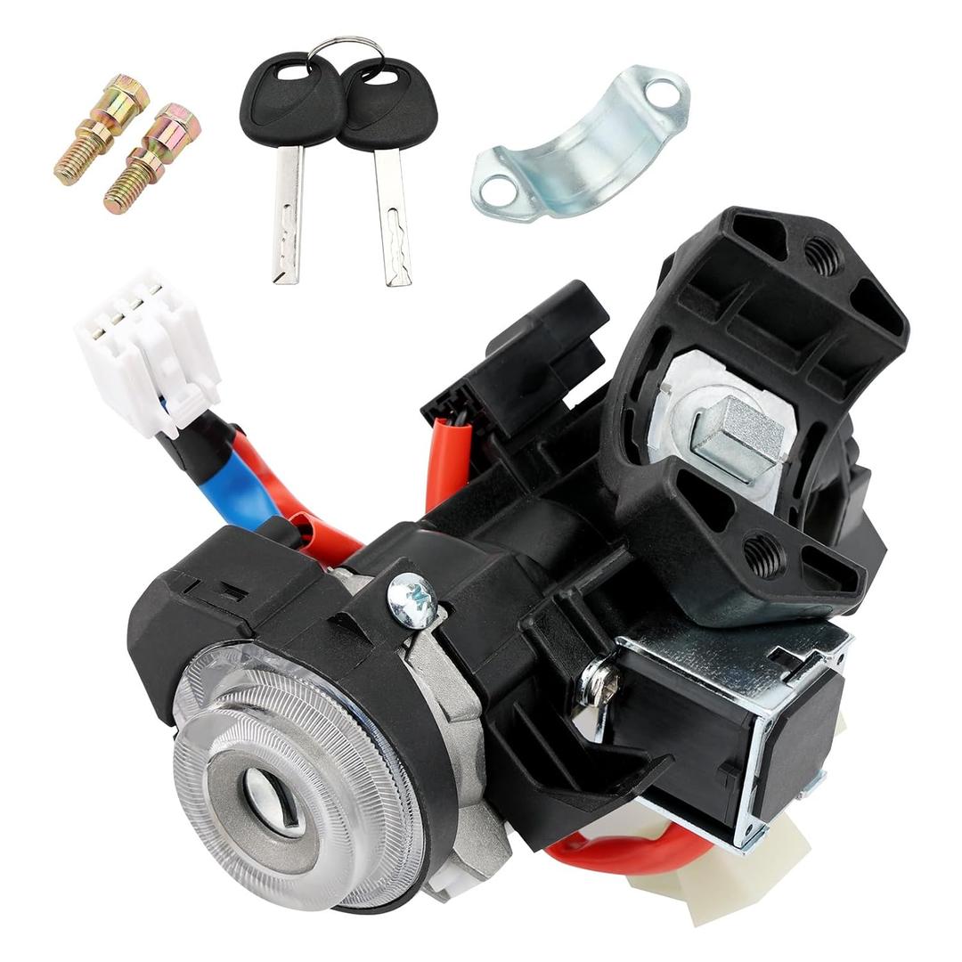 Ignition Assembly, Lock Cylinder Switch & Cylinder Housing, with Keys, Compatible with 2016-2020 Kia Optima, Replaces# 81900-D5B00