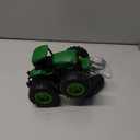 Remote Control Tractor Toys for Kids 3-5, Light Up Monster Trucks Toy for Boys 3,4,5,6,7 Year Old, Toddlers RC Farm Vehicle Toys for Ages 3-7 Years Old, Ideal Birthday Toys Gift for Boys Girls (Green)