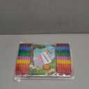 BenLouis Coloring Books for Kids With Stacking Crayons Set Mini Coloring Books Bulk for Ages 4-8-12 Small Activity Books for Birthday Party Gifts Goodie Bags Stuffers Travel24+24Pcs Assorted