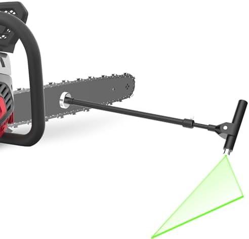 Sriolr Firewood Measuring Tool,Chainsaw Laser Positioning Tool for Firewood Marker,High-Precision Firewood Cutting Accessories
