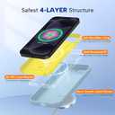 Miracase Magnetic for iPhone 17e Case & iPhone 16e Case, [Soft Anti-Scratch Microfiber Lining], Compatible with MagSafe, Silicone Shockproof Protection Phone Case for iPhone 17e/16e, Clove Purple