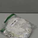 90 Pcs Snowflake Cutouts Decorations, Winter Paper Snowflake Cutouts with Glue Stickers for Bulletin Board Christmas Party Home Class Office Decor Accessories (White, Silver)