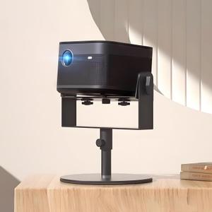 Heavy Duty Metal Projector Stand, MultiAngle Adjustable Projector Mount Suit for Nebula, XGIMI, EAZZE, TMY, HAPPRUN, Yaber, Epson&Most Projectors, Projectors Holder Max Loadbearing Up to 10KG