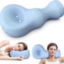 Premium Memory Foam Side Sleeper Pillow, Ergonomic Neck Support for Comfortable Sleep, Contoured Orthopedic Design
