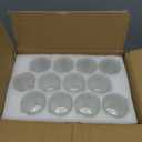 36 Pcs Clear Glass Votive Candle Holders, Tealight Candle Holders for Table Centerpieces, Vintage Candle Holder Bulk, Boho Wedding, Valentine's Day Table Decor (Clear)