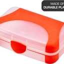 LockerMate by Bostitch Hard Pencil Case, Durable Plastic Pencil Box
