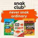 Snak Club Toffee Peanuts, Candied Peanuts with Praline Coat and Sweet Cream, Gluten-Free and Kosher Snack, 2 oz Bags, 12 Pack
