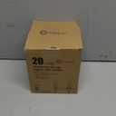 C9 LED Christmas String Lights Outdoor, 26 Feet 20 LED Christmas Pathway Lights with 20 Plastic Stakes, Connectable Waterproof for Driveways Xmas Holiday Patio Decoration, Red and Warm White (1 Pack)