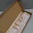 Pants Hangers Space Saving,Closet Hangers 5 Layers 2 Uses Multi Functional Pants Rack,Metal Heavy Duty Wardrobe Organizer Racks for Clothes Trousers Scarves Ties (2Pack Gold)