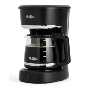 Mr. Coffee 12-Cup Switch Coffee Maker Black: Electric Drip Coffee Machine, 60 oz Capacity, Dishwasher-Safe Parts
