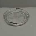 LAMU 3 Pack Lazy Susan Organizer Turntable for Cabinet, Pantry Organizers and Storage, Rotating Condiment Organizer for Kitchen, Table Top, Fridge, Countertop, Spice Organization, 9.25'' 10.6'' 12'' (Clear)