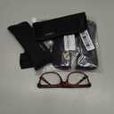 OLOMEE Blue Light Blocking Reading Glasses Mens Large Oversized Square Readers +0.50 Wide Men W/Big Head/Large Face