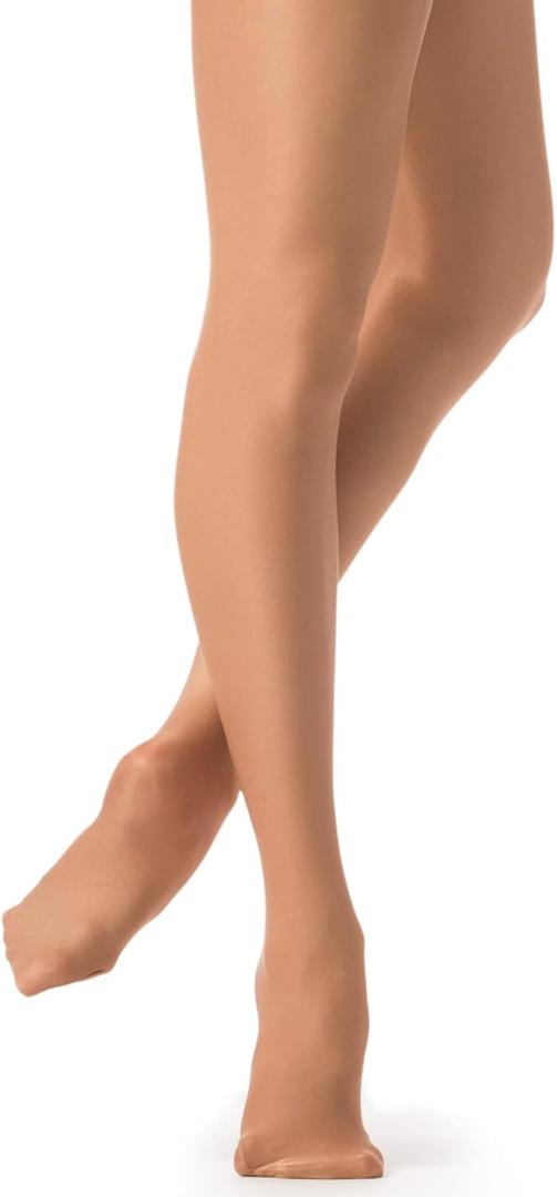 Danskin Women's Shimmery Footed Tight