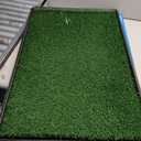 Powools Grass Pad for Dogs Potty, 3-Layer Reusable, Washable, 30 x 20 in