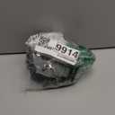 Disco Ball Motor Rotating with Light: Rechargeable Disco Ball Spinner with Remote Adjustable Speed  18 RGBW LED Light for Wedding Party Decor