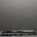 EXF Linear Shower Drain 34 Inch Matte Black with Reversible Flat & Tile Insert Cover, Stainless Steel Rectangle Bathroom Floor Drain with Hair Catcher, Adjustable Feet