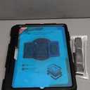 SEYMAC Case for iPad Pro 13 Inch M5 2025 / M4 2024, Heavy Duty Shockproof Protective Case with Screen Protector, 360 Rotating Stand, Hand/Shoulder Strap and Pen Holder, Black