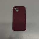 Vooii Compatible with iPhone 13 Case, Liquid Silicone Upgrade [Camera Protection] [Soft Anti-Scratch Microfiber Lining] Shockproof Phone Case for iPhone 13 6.1 inch - Plum