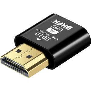 4K hdmi Dummy Plug - Display to hdmi Adapter, Luna Display Virtual Window for Home-edid Emulator-Dummy, display port Headless dummie dongle120Hz(4K-1-1)