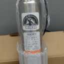 Septic Tank Pump 4" Submersible Effluent Cistern Deep Well Pump with Clog-Resistant Bottom Suction 33FT UL Cord Stainless Steel for Irrigation 26GPM 138FT Head 1/2HP 115V