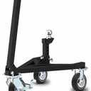 Trailer Dolly, Heavy Duty Trailer Mover with 2 Inch Hitch Ball (Black)