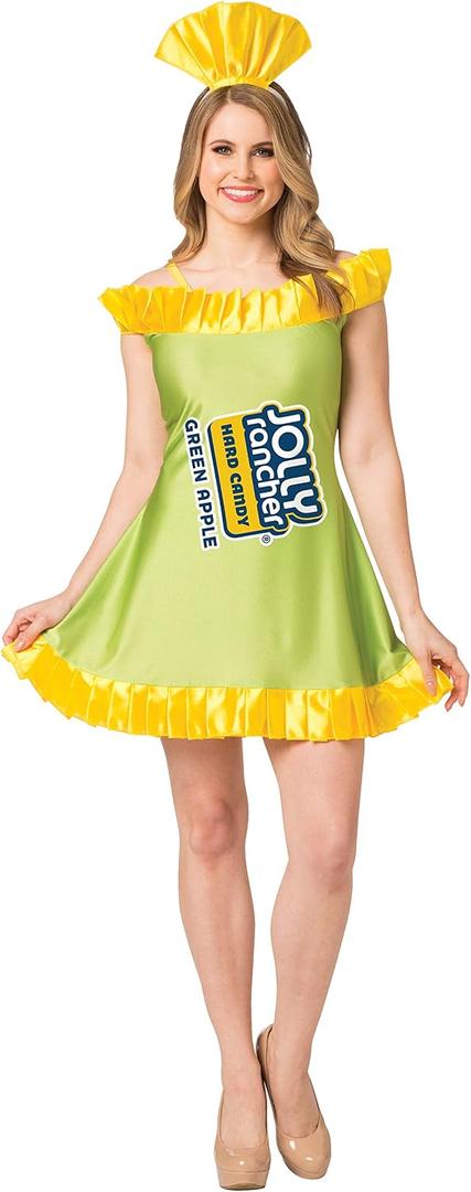 Women's Apple Jolly Rancher Costume, Size 8-10