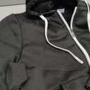 SWISSWELL Hoodies for Women Winter Fleece Sweatshirt - Full Zip Up Thick Sherpa Lined Hooded Jacket, Medium