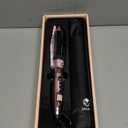 CALISTA Perfecter Pro Heated Round Brush | Lift, Volumize, and Style with No Heat Damage for Healthier-Looking Hair | 4 Sizes for Most Hair Types | Dual Voltage & Adjustable Temp (0.5, Rose Gold)