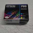 EPSON 702 DURABrite Ultra Ink Standard Capacity Color Combo Pack (T702520-S) Works with WorkForce Pro WF-3720, WF-3730, WF-3733