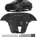 Engine Splash Shield Fit for Kia K5 2021-2025, Engine Under Cover Case Guard Front Splash Shields with Screw Hardware