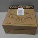 Stereo Receiver & Amplifier Home Audio Amp, AK45 Bluetooth Receiver for Home Stereo, 300Wx2, Bluetooth 5.0, 2 Channel, w/FM & Karaoke, w/USB/SD/RCA/MIC/FM in, w/Remote, for Garage Party Market