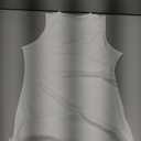ANRABESS Womens High Neck Tank Tops Stretchy Sleeveless Racerback Sexy Slim Fit Basic Tee Shirts Y2K Trendy Summer Outfits (White, Small)