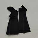 2 Pairs Zipper Compression Socks, 15-20 mmHg Closed Toe Compression Stocking with Zipper for Women and Men (Large-X-Large)