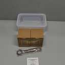 Clear Ice Cube Maker - 2.5" Ball - Stainless Steel Clear Ice Maker - Compact Design - for Whiskey, Cocktails, Bourbon - 2 PACK with Ice Tong & Ice Box (Metallic-Round)