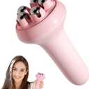 Handheld Massage Ball Roller for Muscle & Myofascial Release  Trigger Point Therapy for Back, Neck, Legs  Sore Muscle Relief, Portable Deep Tissue Massager for Athletes & Office Workers