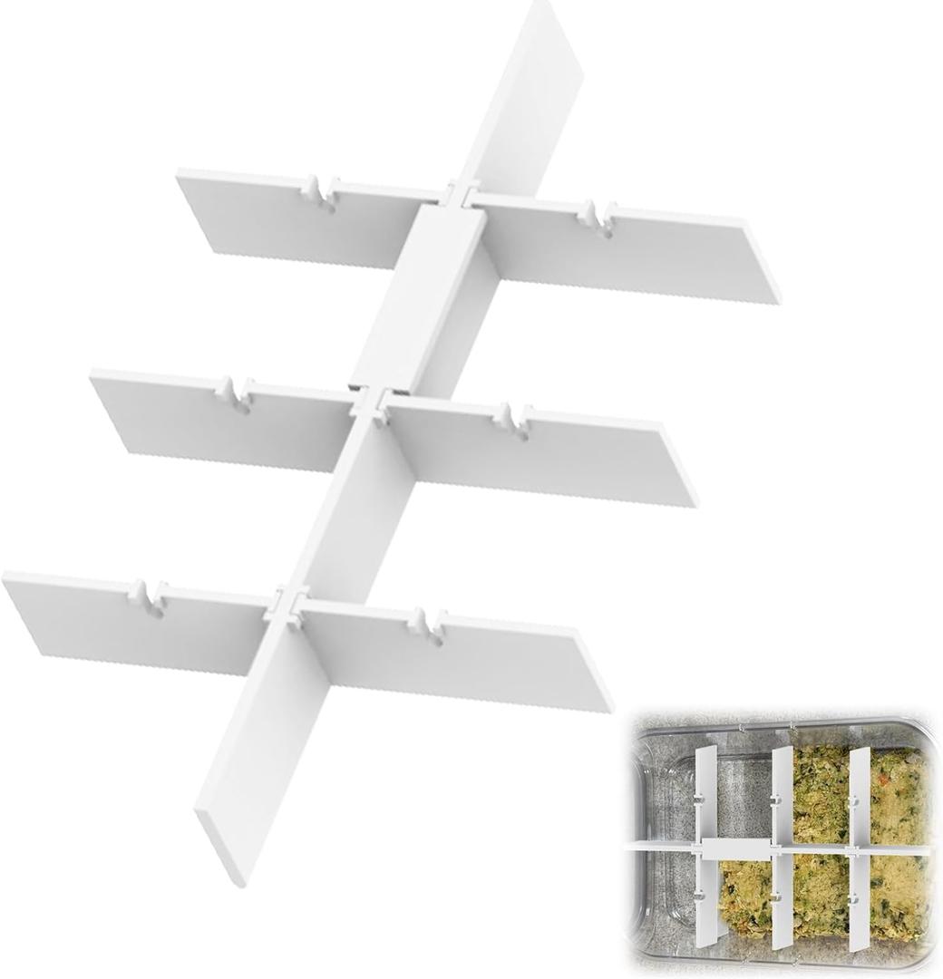 Dog Food Portion Cutter - for The Farmer's Dog Fresh Food - Meal Prep Tool for Perfect Portion Control & Long-Lasting Freshness