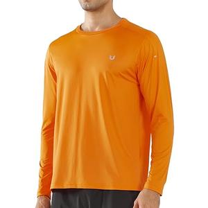 Northyard Men's Athletic Tops Shirts Orange 2XL