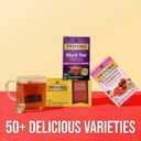 Twinings of London Premium Blackcurrant Breeze Black Tea, Strong and Distinctive Black Tea, Sweet and Tangy Black Currant Tea Taste, 20 Tea Bags (EXP 06/05/28)