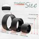 Back Roller, Foam Roller for Neck & Back Pain Relief, Yoga Wheel for Deep Tissue Muscle Massage, High Density Foam Tool for Physical Therapy, Stretching & Exercise(3 Pack)