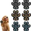 VALFRID Dog Paw Pads Anti-Slip Paw Protector,15 Sets-60 Pads Keeps Dogs from Slipping On Hardwood Floors,Traction Control Non-Skid Stronger Adhesive for Senior Dogs and Weak Paws Multicolor XXXL