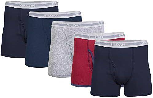 Gildan mens Underwear Boxer Briefs, Multipack Size S 28-30