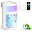 Portable Air Conditioner, 2025 Upgraded 4-IN-1 Ultra-Quiet Design Portable AC Unit with 2 Cool Mist & Speeds1500ml Remote Control Air Conditioner Evaporative for Home,Office,Bedroom, Camping