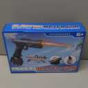 Skirfy Electric Water Gun with Realistic Gun Muzzle Flash for Kids Adults,High Powered Waterproof Water Pistol with High Capacity,Ideal Outdoor Swimming Pool Beach Toys-Black