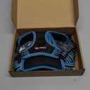 No Pull Dog Harness Adjustable Reflective Oxford Easy Control Medium Large Dog Harness with A Free Heavy Duty 5ft Dog Leash