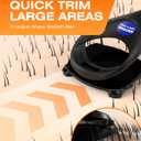 4.0 Back Shaver for Men, Body Shavers & Back Hair Trimmer with 6 Wet/Dry Replacement Blades & Cleaning Brush, Hypoallergenic Skin Care, Pain-Free Shaving, Portable for Travel, 3 Months Use