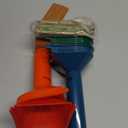 L LIKED 150 Assorted Flat Striped Coin Wrappers & 4 Coin Sorters Tubes, Color-Coded Coin Counters, Easy to Load