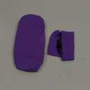 Mavogel Cotton Sleep Eye Mask - Breathable Light Blocking Sleep Mask, Soft Comfortable Night Eye Mask for Men Women, Eye Cover for Travel/Sleeping/Shift Work, Includes Travel Pouch (Purple)