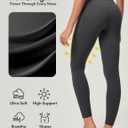 IUGA Compression Leggings with Pockets for Women Tummy Control Leggings No Front Seam Workout High Waist Yoga Pants